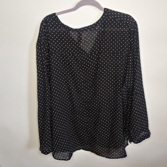 Pure Energy Pokadot Top Sz 4 - Picture 4 of 5